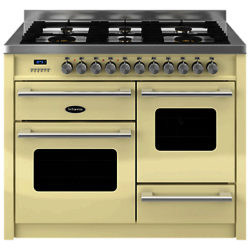 Britannia RC-11XGG-DE Delphi Dual Fuel Range Cooker Gloss Cream